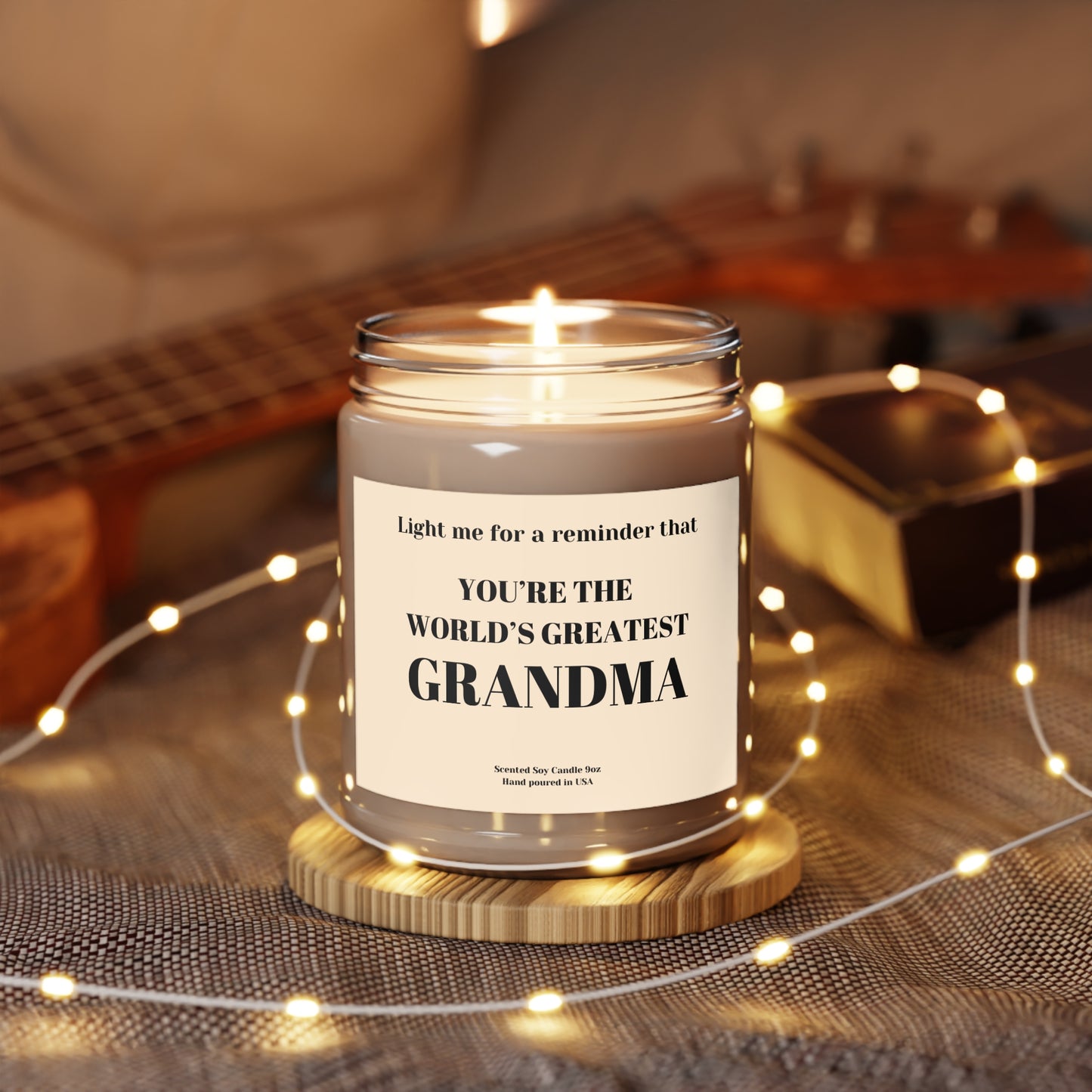 World's Greatest Grandma Scented Candle 9oz