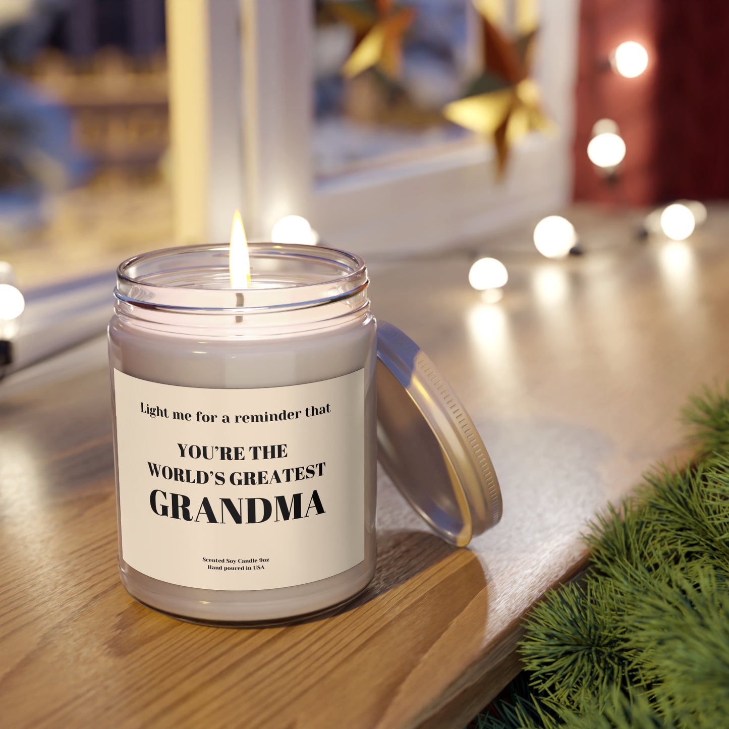 World's Greatest Grandma Scented Candle 9oz