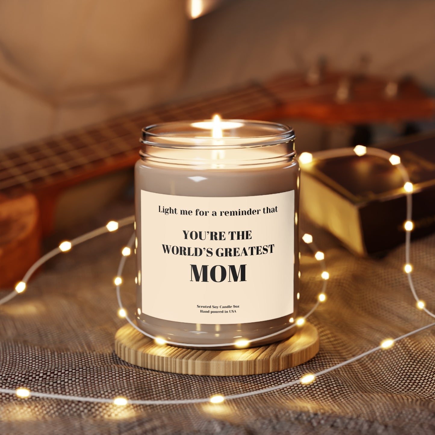 World's Greatest Mom Scented Candle 9oz