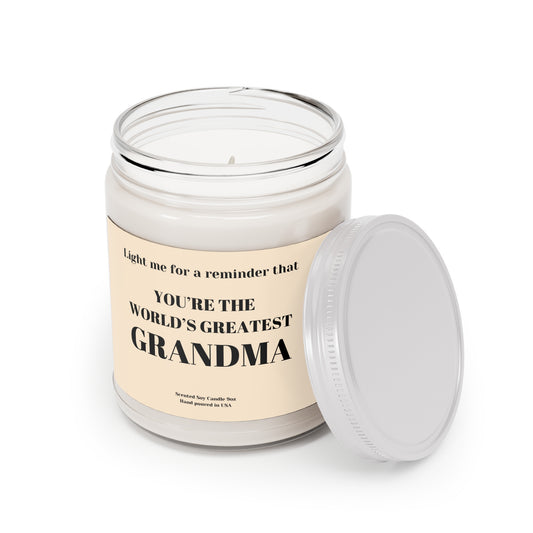 World's Greatest Grandma Scented Candle 9oz